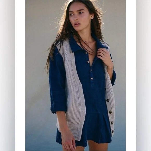 Free People Beach Checkin In Mini Dress - Picture 2 of 6